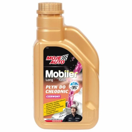 MY AUTO Mobiler kvapalina do chladiča 1L - červená
