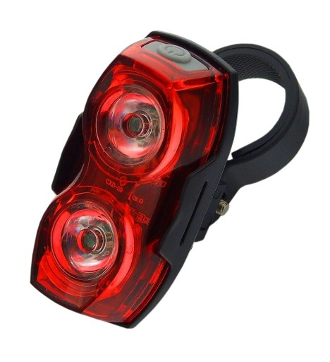 Zadné svetlo na bicykel EverActive TL-X2 2x0,5W