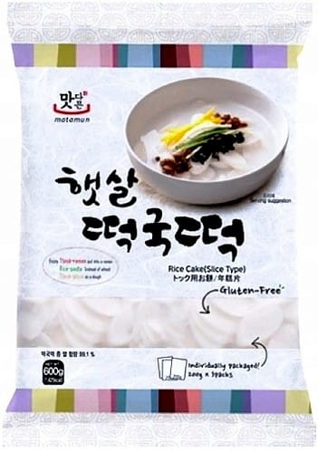 Kórejské ryžové halušky Kórejské Tteokbokki Topokki Tteokmyeon plátky 600 g