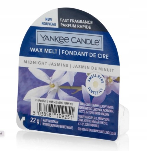 Nočný voňavý vosk Yankee Candle Midsummers