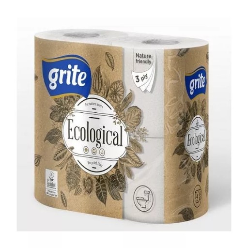 GRITE TOALETNÝ PAPIER 4KS EKOLOGICKÝ