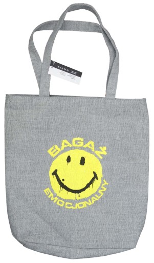 Nákupná TAŠKA do mesta SHOPPER GREY Štýlová