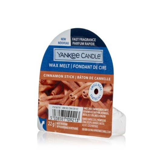 Cinnamon Stick Yankee Candle - nový vonný vosk