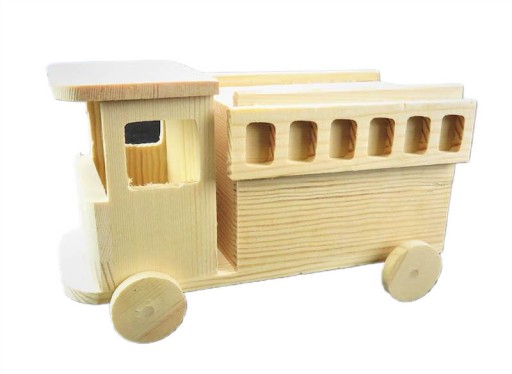 DREVENÉ PRASIATKO ECO AUTO AUTO VOZIDLO