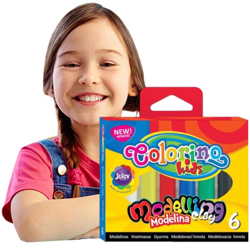 COLORINO MODELINA plastická pasta 6 FARIEB