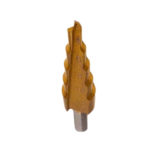 KROKOVACÍ VŔTAČ DO KOVU HSS-CIN 4-12MM ALLBE