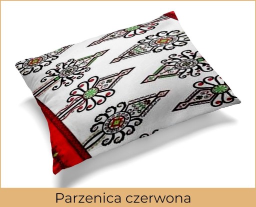 Obliečka na vankúš 70x80cm 100% bavlna - Parzenica červená