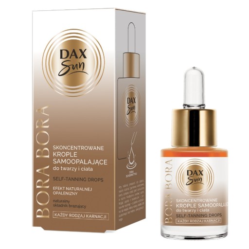 Dax Sun Koncentrované samoopaľovacie kvapky na tvár a telo Bora Bora 15ml