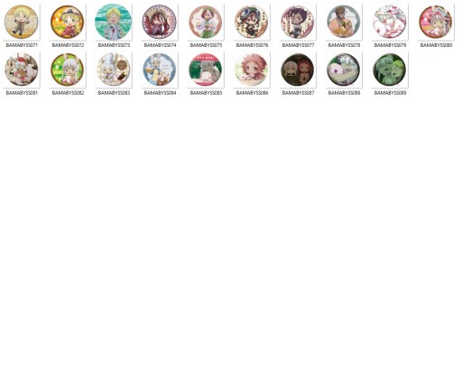 Manga Anime Made in Abyss Pins VEĽKÝ VÝBER