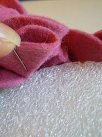 DIY polystyrénová súprava srdca na Deň matiek