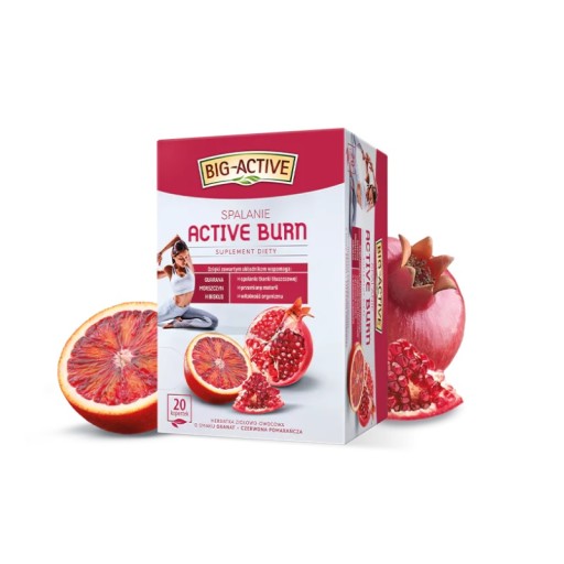 Ovocný čaj na pálenie Big-Active 40 g