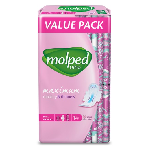 MOLPED ULTRA LONG anatomické vložky 14 ks.