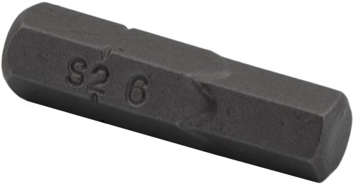 BIT LADE HEX IMBUS 6 x 25mm oceľ S2-ACR