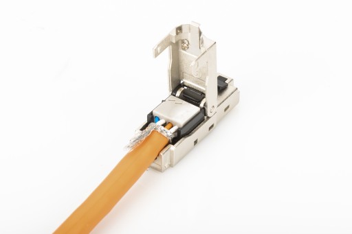 ZÁSTRČKA BEZ NÁRADIA RJ45 STP ZÁSTRČKA KAT.6A KAT.7
