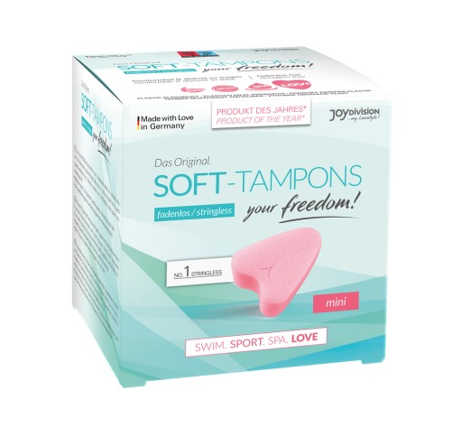MINI Soft-TAMPÓNY JEDINEČNÉ PENOVÉ TAMPÓNY 3 ks