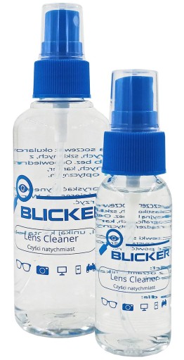 BLICKER TEKUTINY NA ČISTENIE OKULIAROV 100ml + 30ml