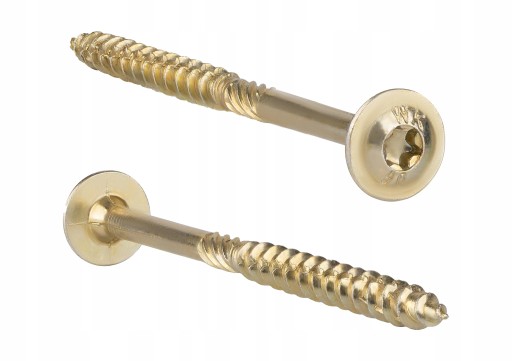 Stolárske skrutky 8x80 mm 50 ks Kotúč TORX Klimas WKCP