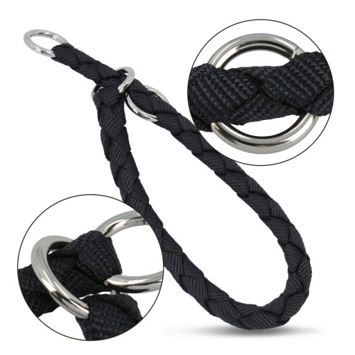 Obojok Cavo, S: 30–36 cm/Ø 12 mm, čierny