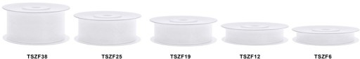 BIELA ŠIFÓNOVÁ STUHA DEKORÁCIA SVADOBNÝ KRST 38 MM X 25 M