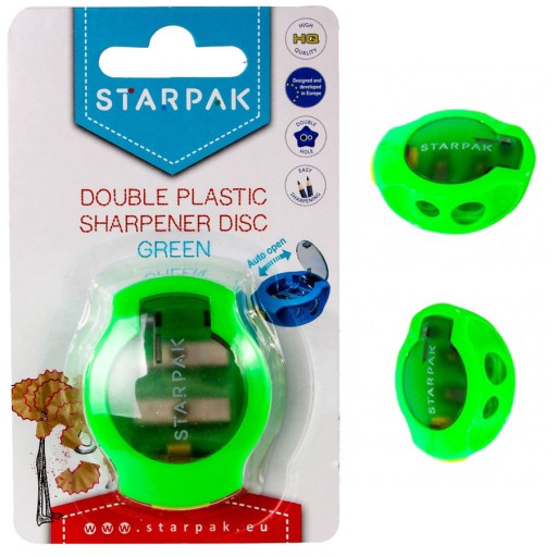 STARPAK DVOJITÁ BRÚSKA SO ŠKOLSKOU NÁDOBOU
