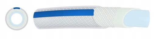 Technická hadica, rovný vystužený PVC kábel, Fi 10 mm, 20 bar