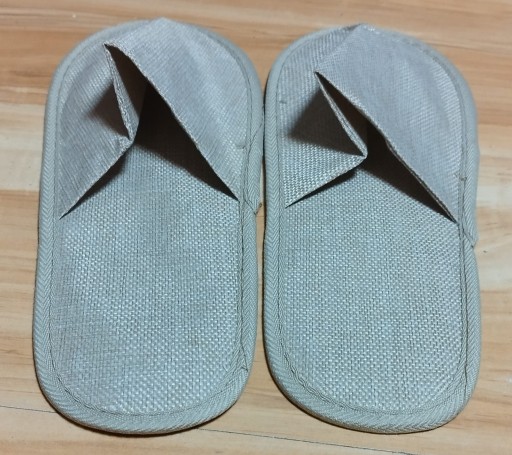 Eco Friendly protišmykové hotelové papuče, 1 pár