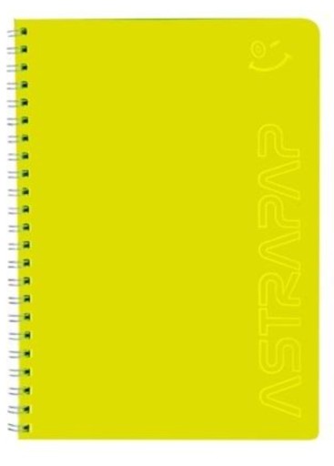 ZBIERKA A4 100 STRÁNOVÁ mriežka ASTRAPAP FLUO