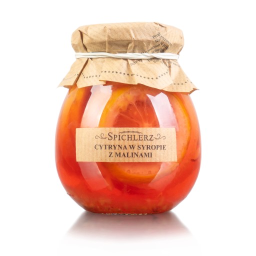 Citróny Malinový sirup 260g citróny na čaj Spichlerz Deň žien