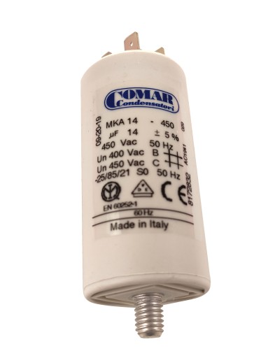 štartovací kondenzátor motora 14uF 450V