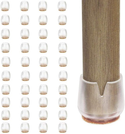 Silikónové poťahy s PLNOM 12-16mm na nohy stoličky