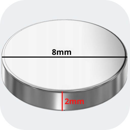 KRUHÝ NEODYMIOVÝ MAGNET VALEC SILNÁ SADA 10 MALÝCH okrúhlych magnetov