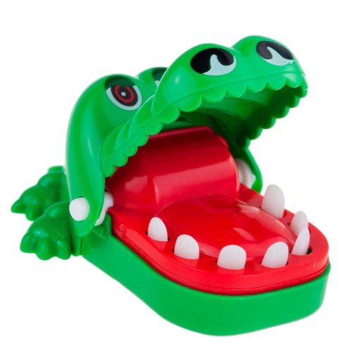 HRA MINI KROKODÝL KAIMÁN CHORÝ ZUB V ZRUČNOSTNEJ HRE ZUBNÉHO LEKÁRA ako DARČEK