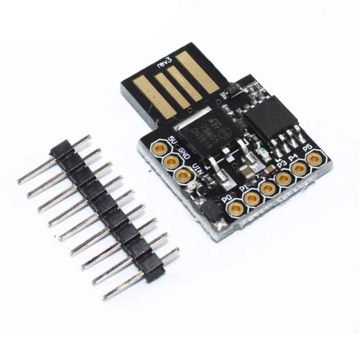 Mikrokontrolér ATtiny85 USB Digispark 5V