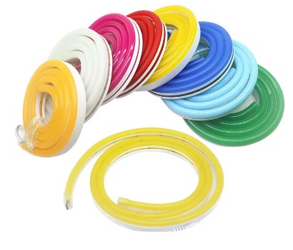 LED pásik 12V 10W vodeodolný 1m NEON TEPLÁ FARBA
