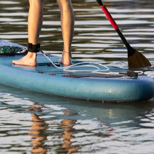 Priehľadné vodítko na paddleboard Spiral Sup 10 palcov