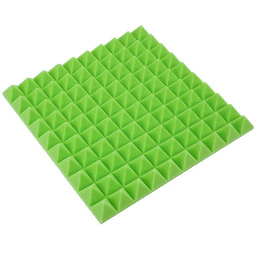 3D stenový panel Akustický pohlcovač ZELENÝ nástenný kužeľ