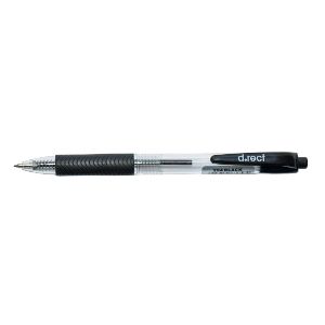 Lantu automatické guľôčkové pero, čierne, 0,7 mm