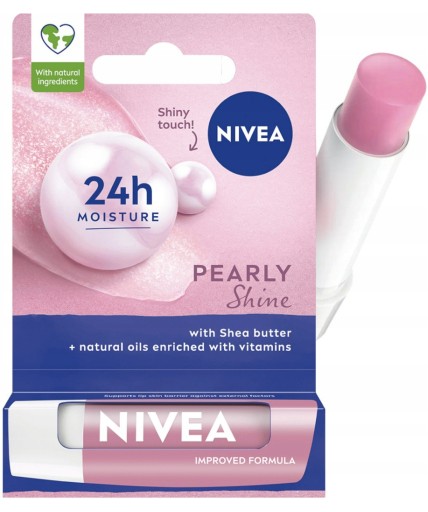 NIVEA OCHRANNÝ RUŽ PERLEŤOVÝ LESK