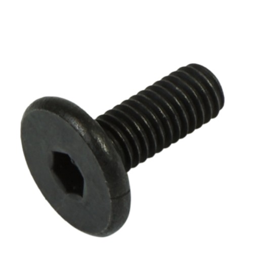 10x skrutka M6 x 16 mm s imbusovou hlavou, nábytková skrutka metrická skrutka