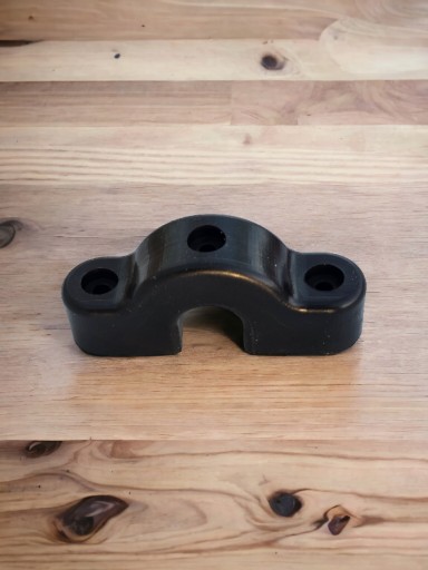SUN - OMEGA NÁSTENNÁ KONEKTORA PRE 16 mm LANÁ IHRISKO - ČIERNA