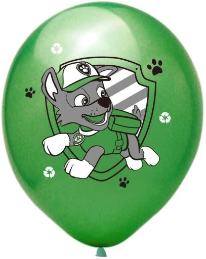 SADA BALÓNOV PAW PATROL SKYE CHASE RUBBLE BIRTHDAY HEL 10ks