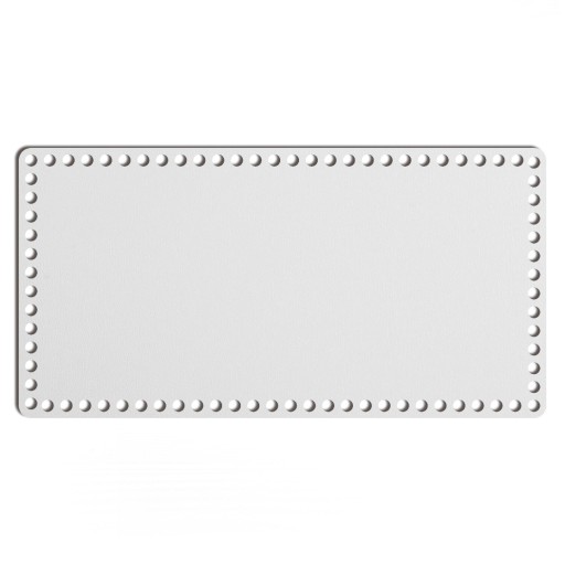 biely základný košík dno 22x43cm HDF obdĺžnik