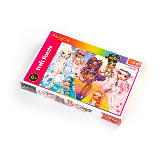 Puzzle 160 Rainbow High Veselí priatelia Trefl