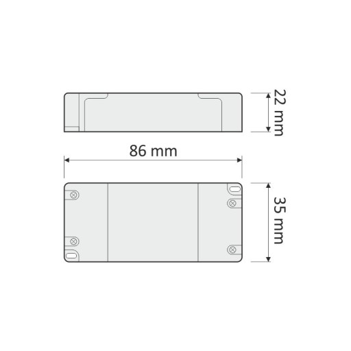 LED ZDROJ 7W STANDARD PLUS