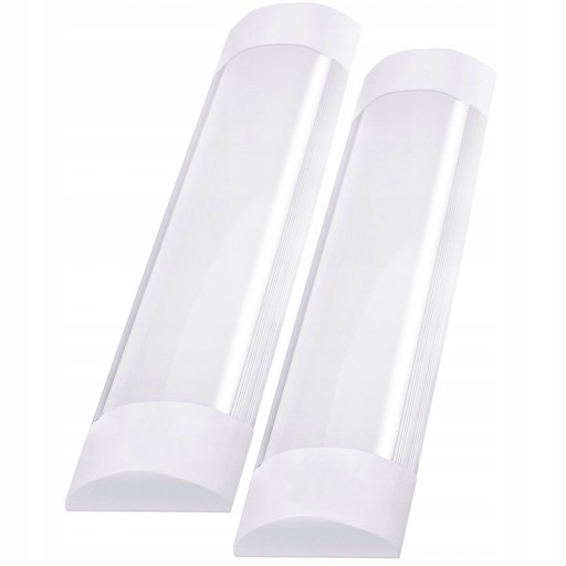 2x LED panel na povrchovú montáž 30 cm pre svietidlo pre garážové dielenské svietidlo