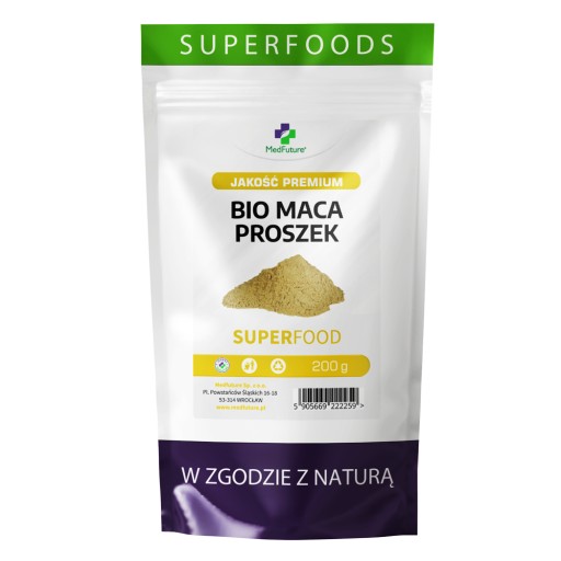 MACA (koreň) PRÁŠOK 200g bio 100% maca