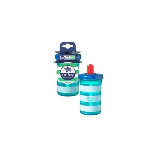 Tommee Tippee cup detská fľaša na vodu Super sipper 300ml 6m+ tyrkysová