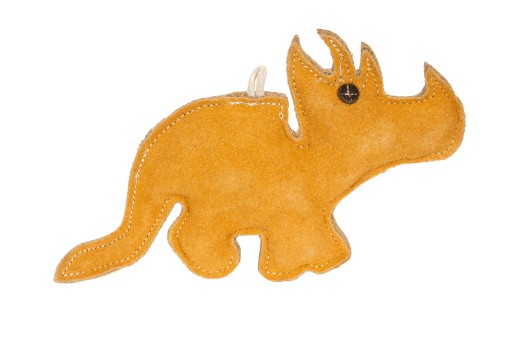 Kožená hračka pre psa CHICO Trend Dinosaur 26 cm
