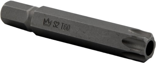 TORX BIT T60 x 75mm S2 s OTVOROM