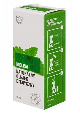 Prírodný 100% esenciálny olej MELISA 10 ml